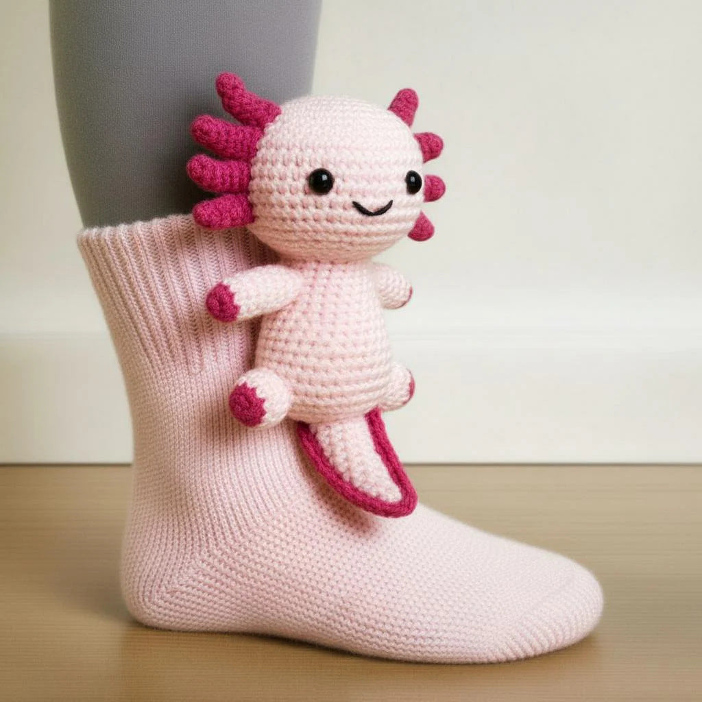 Knitted Socks cute animals